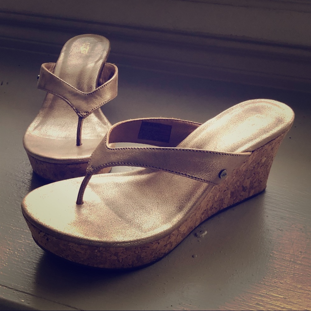 Ugg Wedges size 8